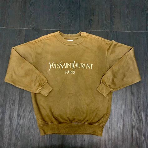 ysl vintage sweatshirt|ysl sweatshirts for men.